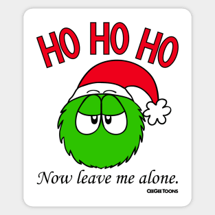 'Fluffy Christmas' Santa Sticker